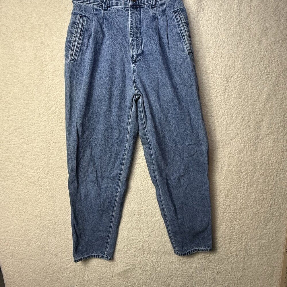 Vintage Northern Reflections High Waisted Cotton Denim Blue Mom Jeans 11/12